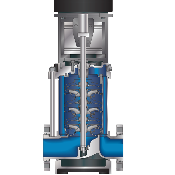 Bơm trục đúng đa tầng cánh 4710 VM